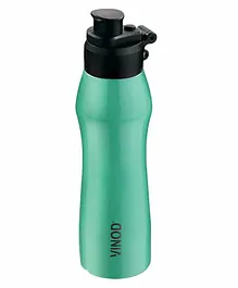 Vinod Cookware Dazzle Stainless Steel Water Bottle Neon Green - 600 ml