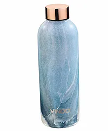 Vinod Cookware Stainless Steel Hot & Cold Water Bottle Light Blue -  750 ML