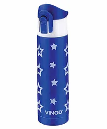 Vinod Cookware Stainless Steel Water Bottle Blue - 500 ml