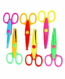 Fiddlerz Scissors Set of 6 - Multicolor