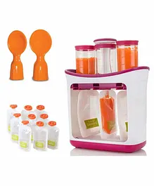 Mold Your Memories Baby Food Maker and Pouch - Purple