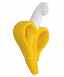 Small Wonder Banana Tooth Brush - Yellow