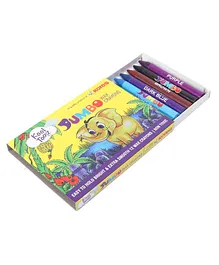 Kores Shades Wax Crayons - 12 Colours (Packaging May Vary)