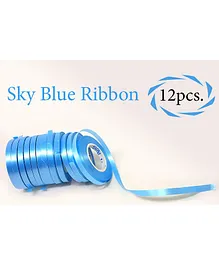 Amfin Curling Ribbons Blue - Pack of 12 Rolls
