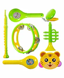 Wishkey Colourful Musical Instruments Rattle Pack of 7 - Multicolor