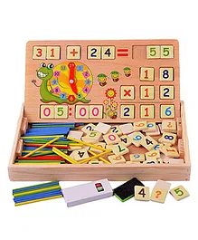 Wishkey 2 In 1 Learning Box with Blocks - Multicolor