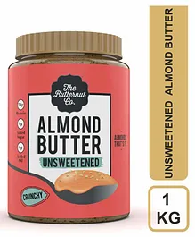 The Butternut Co. Unsweetened Almond Butter Crunchy - 1 Kg