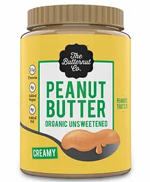 The Butternut Co. Organic Unsweetened Creamy Peanut Butter - 1 Kg