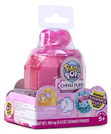 Pikmi Pops Cheeki Puffs Scented Shimmer Plush Toy in Perfume with Surprises - Pink