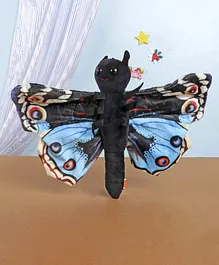 Wild Republic Huggers Butterfly Soft Toy Blue - Length 34 cm