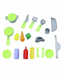 Smartcraft Pretend Play Kitchen Set Multicolor - 26 Pieces