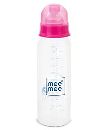 Mee Mee Premium Feeding Bottle Pink - 250 ml