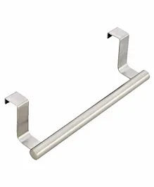 Syga Stainless Steel Small Towel Holder - Silver