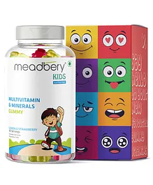 Meadbery Multivitamin and Mineral Gummy Bears - 2.5 gm Each - 30 Pieces