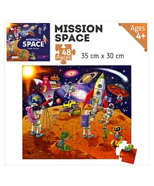 Palyqid Mission Space Floor Puzzle - 48 Pieces