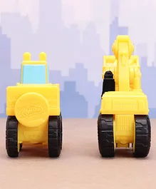 Play Doh Construction Vehicle and Dough Compound Set - Multicolor