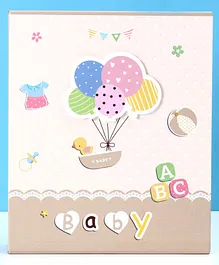 Baby Photo Album Balloon Print - Multicolor