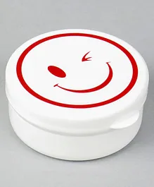 Collapsible Cup Smiley Design White - 200 ml