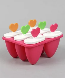 Ice Popsicle Moulds Red - Pack of 6