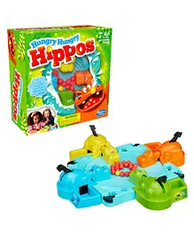 Hasbro Hungry Hungry Hippos Board Game Multicolor - 28 pieces 