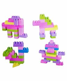 Yamama Building Blocks Multicolor - 60 Pieces