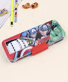Marvel Avengers Pencil Box - Red
