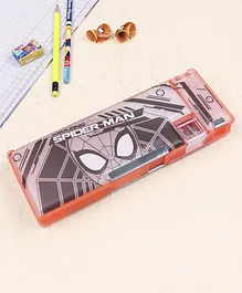 Marvel Spider Man Pencil Box - Orange