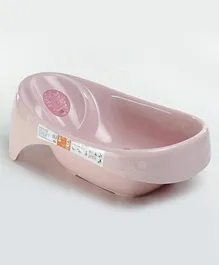 Baby Bath Tub with Anti Skid Base - Pink