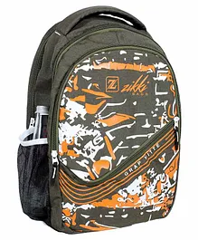 Zikki Bags School Backpack Green - 16 Inches