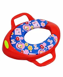 Maanit Soft Cushioned Potty Seat with Handle - Red