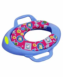 Maanit Soft Cushioned Potty Seat with Handle - Blue