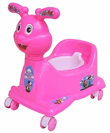  Maanit Potty Training Chair with Wheels - Pink