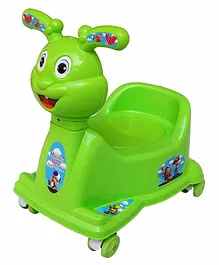 Maanit Potty Training Chair with Wheels - Green