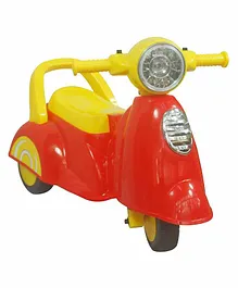 Maanit Manual Push Ride-on Scooter - Red