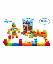 FunBlast Building Blocks Set Multicolor - 100 Pieces