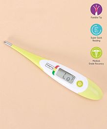 Babyhug Flexi Digital Thermometer - Yellow