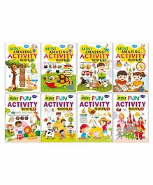 Sawan Mini Activity Books Pack of 8 - English