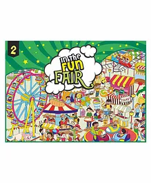 Laxmi Prakashan In The Fun Fair Drawing Poster Pack of 2 - Multicolour