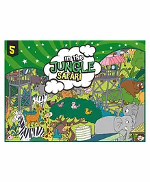 Laxmi Prakashan In The Jungle Safari Dubai Drawing Poster Pack of 2 - Multicolour