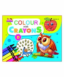 Laxmi Prakashan Colour with Crayons D Book - English
