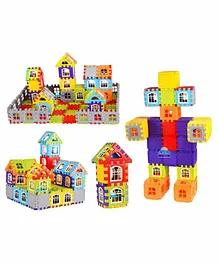 FunBlast Building Blocks Set Multicolor - 72 Pieces