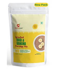 Nutribud Foods Sprouted Ragi & Banana Porridge Mix - 200 gm