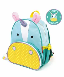 Skip Hop Unicorn Design Backpack Blue Yellow - 12 Inches