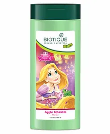 Baby Biotique Apple Twist Shampoo Disney Princess Print Green - 180 ml