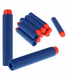 Toyshine Foam Dart Bullets Blue - 20 Pieces