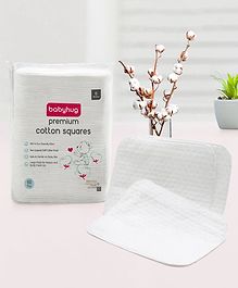 Babyhug Premium Cotton Squares - 60 Pieces