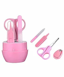 Safe-O-Kid Baby Grooming Kit  - Pink