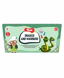 Toiing Snakes & Manners Board Games - Multicolor