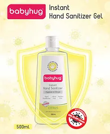 Babyhug Alcohol Based Hand Sanitizer Citrus Fragrance - 500 ml