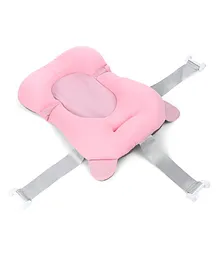 Bath Cushion with Safety Harness - Pink